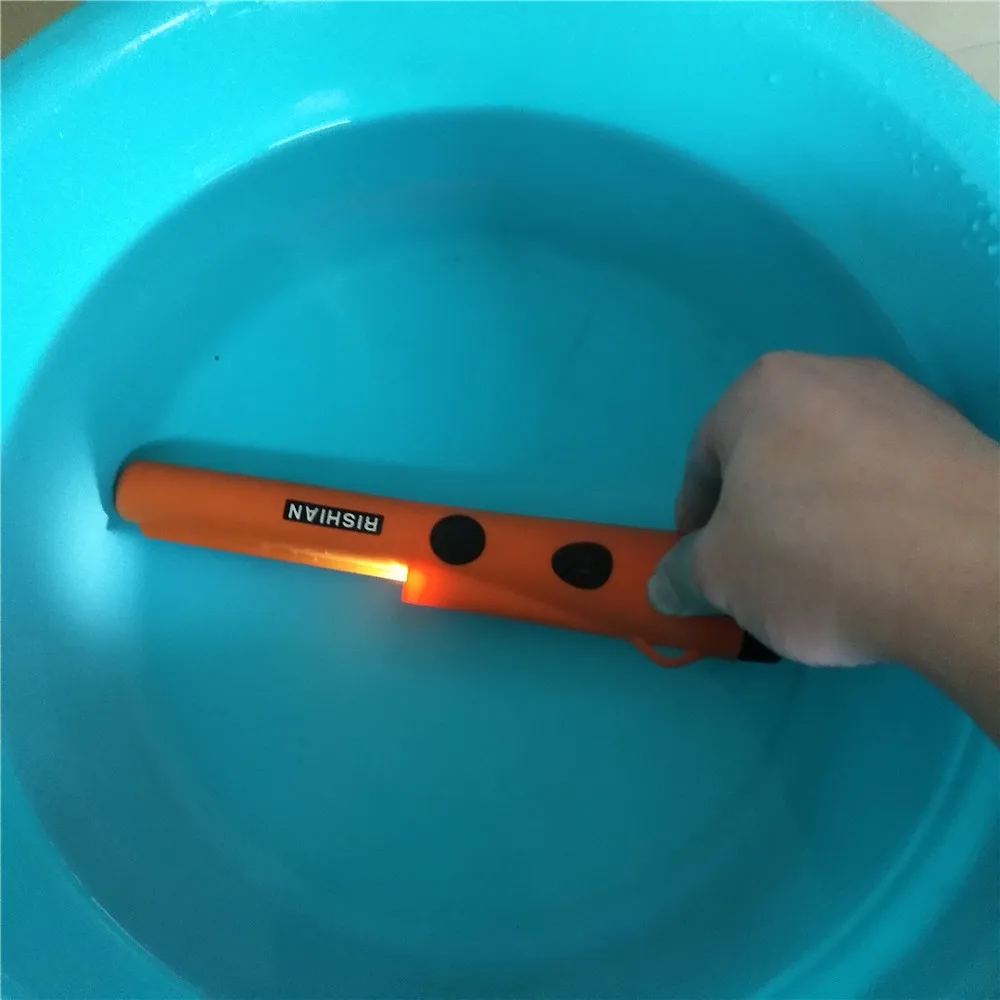 Meilleur Nouveau Arrivé Étanche Pro Pointeur Plein Étanche De Poche Détecteur De Métal Or Pinpointer RISHIAN Détection Bar
