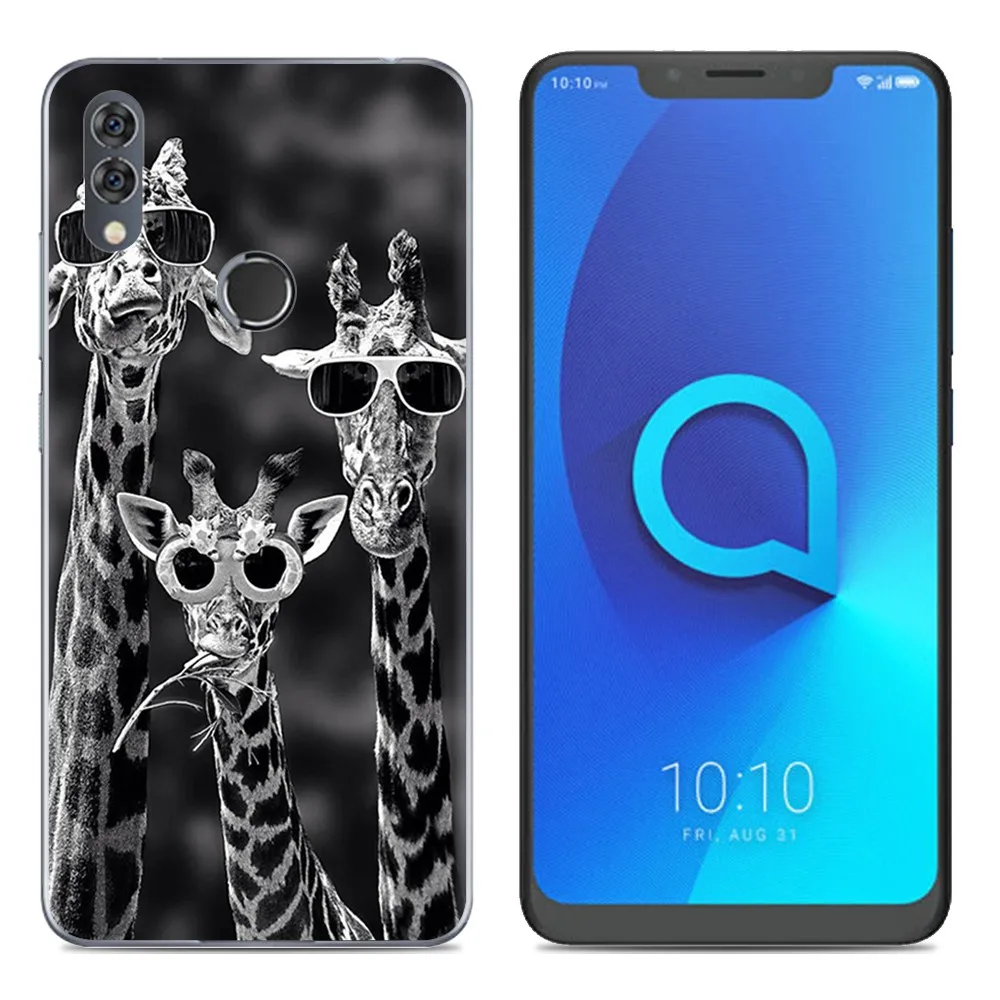 Мягкий чехол для телефона, силиконовый чехол для Alcatel 5V 6,2 дюймов, модный прозрачный чехол из ТПУ с красочным рисунком - Цвет: 15