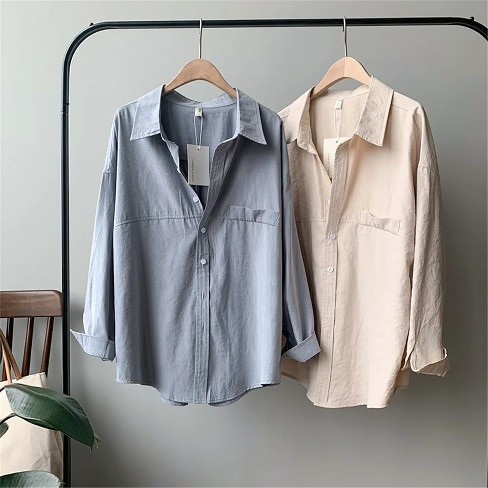 Vintage Women Blouse Shirts 2019 Autumn Korean Long Sleeve Women's Tops Blouses Blusas Roupa Feminina Tops High Quality Y6523 (19)
