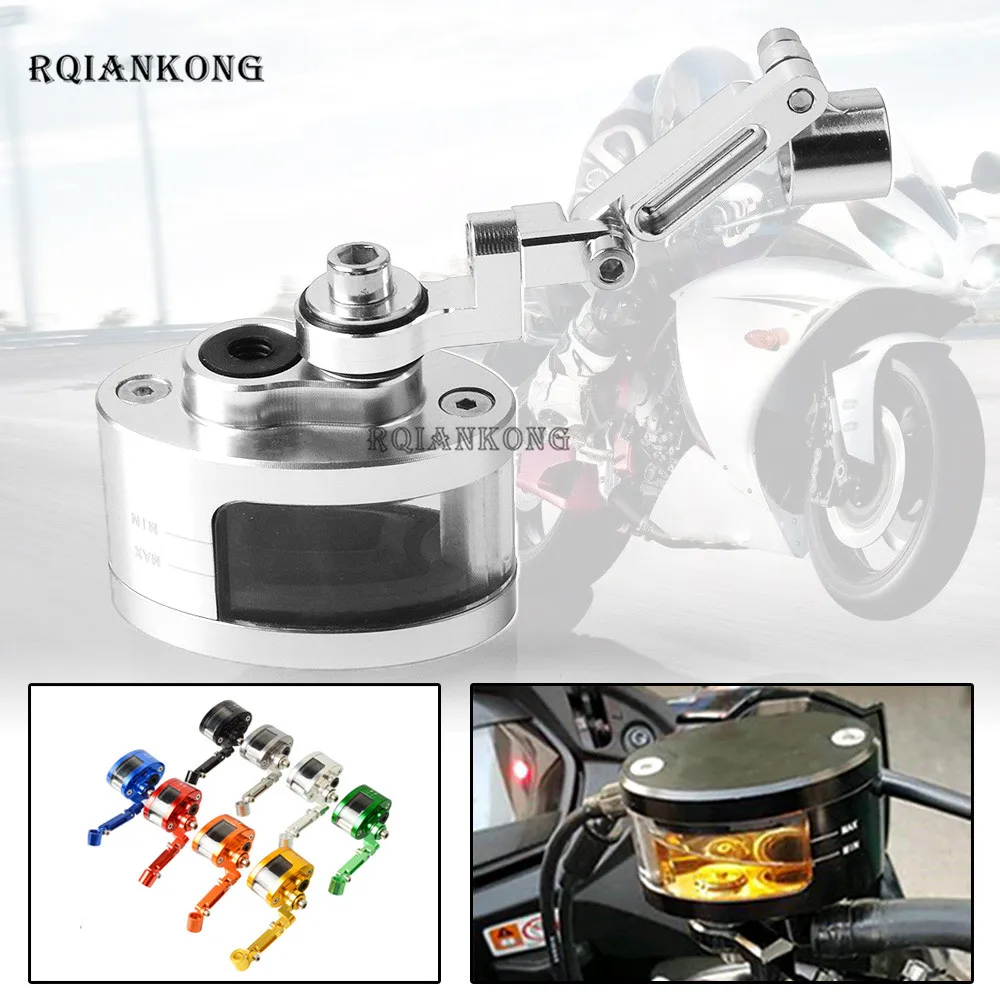 

Motorcycle Brake Clutch Tank Cylinder Fluid Oil Reservoir Cup FOR KAWASAKI NINJA 300 250R 400R 650R 1000 GTR1400 Z1000SX