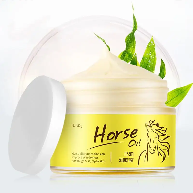 

Horse Oil Nourishes Body Face Lotion Body Whitening Moisturizing Skin Care