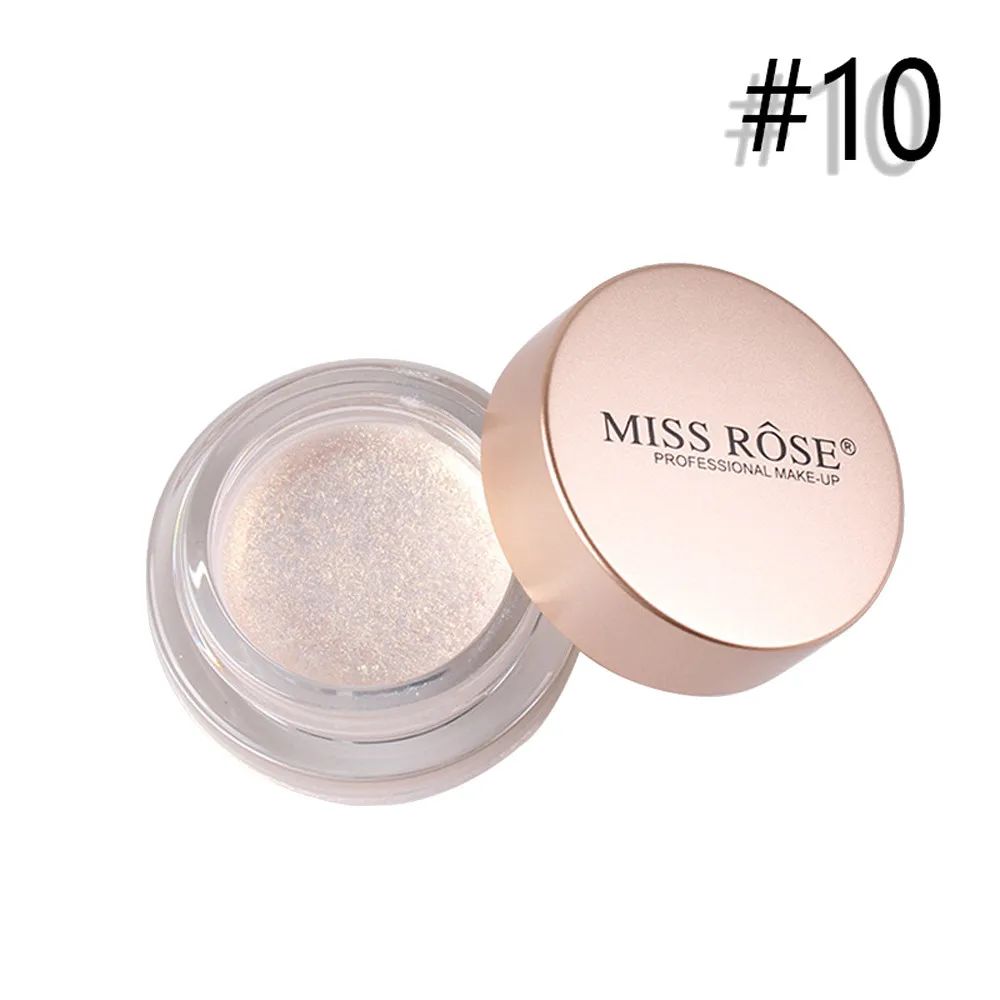 MISS ROSE Shimmer Блеск Тени для век Пудра Палитра матовые тени для век Косметика Макияж Блеск тени для век Палитра теней для век