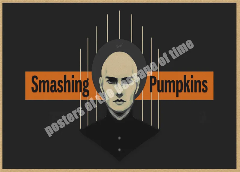 В Smashing Pumpkins альтернатива Поп/Рок домашнего интерьера крафт кислота рок-н-РОЛ постер рисунок основной наклейки на стену