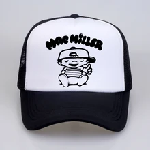 Летняя мужская и женская бейсболка Мак Миллер прогулочная шляпа панка рок хипстерская уличная одежда бейсболка сетка Кепка-Бейсболка Шляпы