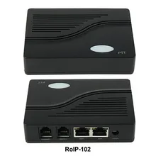 Светодиоды для питания, Ready, Status, WAN, PC, FXS IETF SIP V2 шлюз ROIP-102 Поддержка двух протоколов