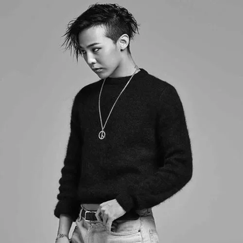 Kpop-Bigbang-GD-G-Dragon-Peaceminusone-Same-Style-Logo-Necklace