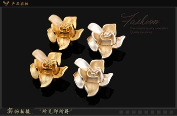 

New Arrival Elegant Style Vintage Rose Flower Zinc alloy Door Cabinet Cupboard Drawer Knob Pull Handle(Diameter:55mm)