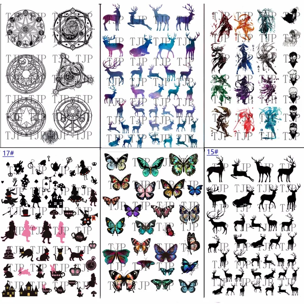 

1pcs 24 Styles Butterfly cat magic array transparent material With use of epoxy Mold Making Tool filling for DIY jewelry1-24
