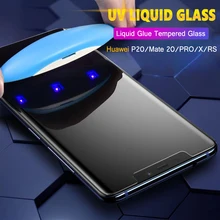 UV Liquid Tempered Glass Film for Huawei Mate 20 Pro P20 P30 Lite UV Screen Protector Full Cover Glass for Huawei 20 RS Pro UV Liquid Tempered Glass Film for Huawei Mate 20 Pro P20 P30 Lite UV Screen Protector Full Cover Glass for Huawei 20 RS Pro