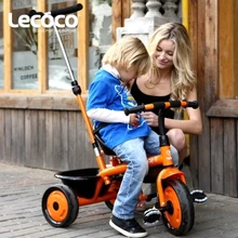 Новые Детские ездить на трехколесный велосипед ребенка 1-3-5 лет тележка детская игрушка self коляска
