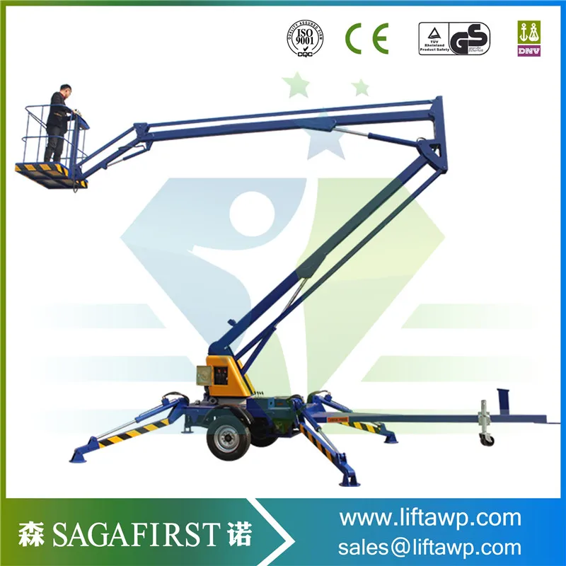  Towable Trailed Hydraulic  Boom Lift