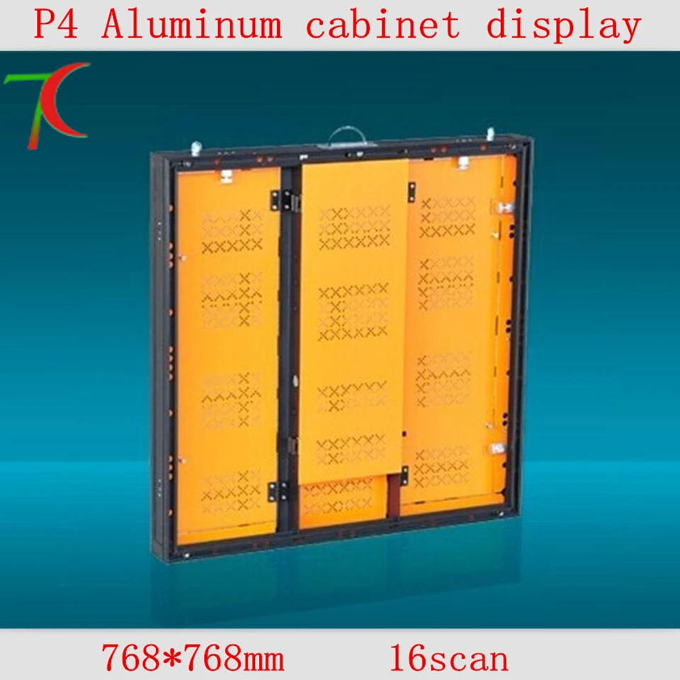 

768*768mm 16scan P4 aluminum cabinet hd rental display ,62500dots/m2