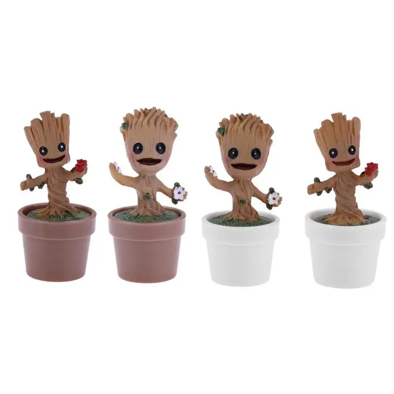 

New Toy of Mini Cute Tree Man Action Figure Collection Model Toys for Miniature Model Flower Pot Garden Home Office Decoration