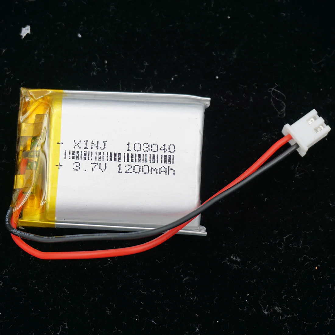 XINJ 3,7 V 1200 mAh Li Po мобильный телефон с полимерным аккумулятором 2pin JST-PH 2,54 мм разъем 103040 для игрового плеера gps Sat камера nav вождения рекордер