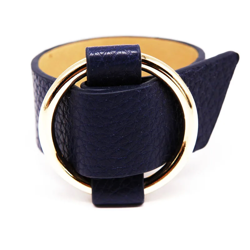 Модный очаровательный кожаный браслет из ПУ многоцветные широкие браслеты& браслеты панк преувеличенные Jwelry для женщин