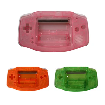 

Replacement Plastic Shell For Nintendo for Gameboy Advance for GBA Console Transparent color Housing Screen case cover