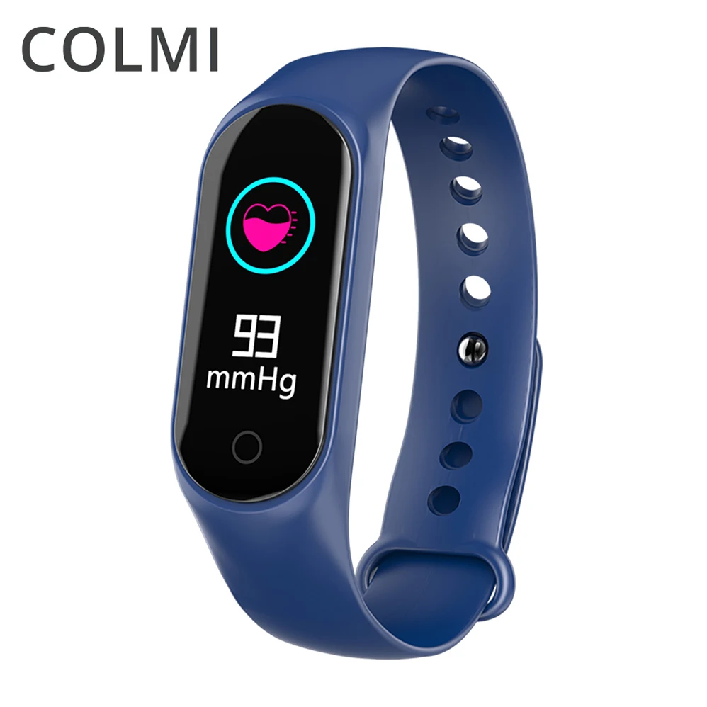 

COLMI M3S Fitness Tracker IPS Screen Blood Pressure Heart Rate Monitor Pedometer IP67 Waterproof SmartBand For Android IOS Phone