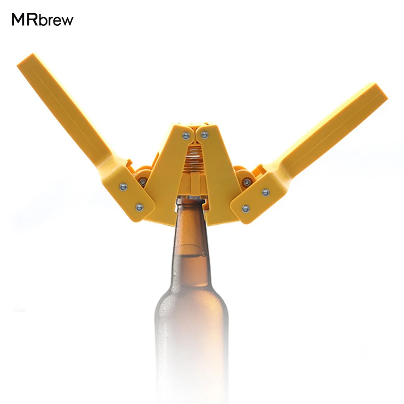 New Yellow Manual beer bottle Capper for Home Brew Beer crown caps on