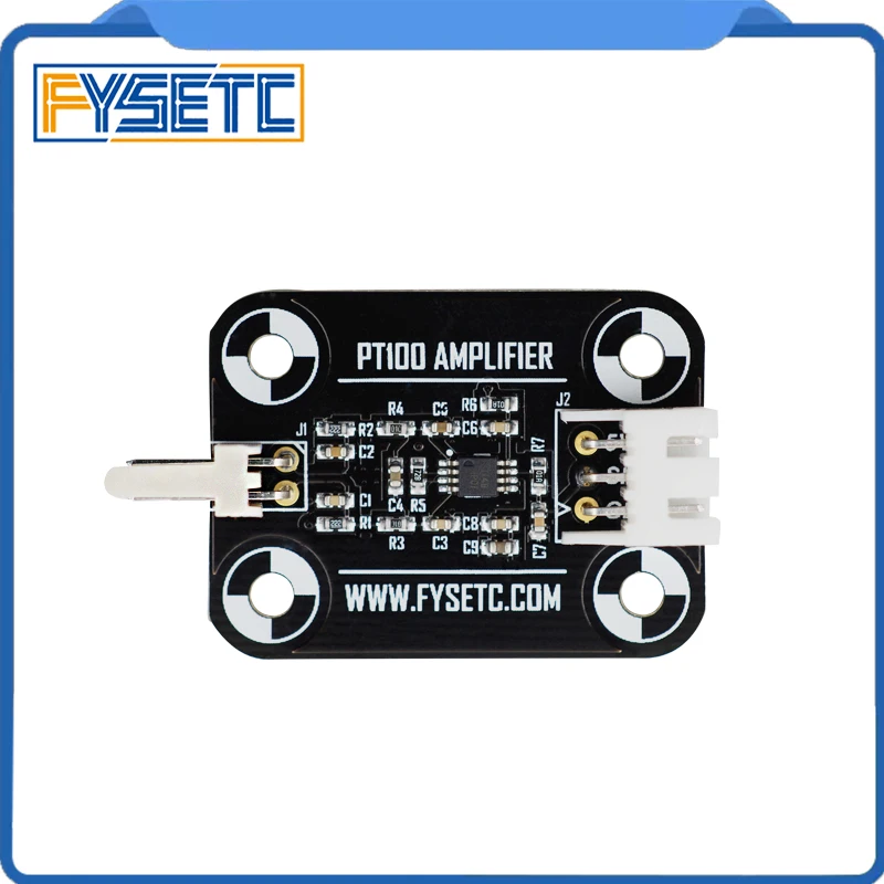 أسود V6 PT100 مكبر للصوت مجلس PT100 الاستشعار عالية الدقة درجة الحرارة مجلس ترقية مكبر للصوت مجلس 3D طابعة أجزاء