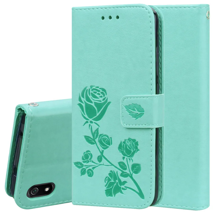 

xiaomi Redmi 7A Case 5.45 inch Luxury Rose Flower Pattern Leather Wallet Book Flip Case on for Xiaomi Redmi 7A 7 A Cases Cover