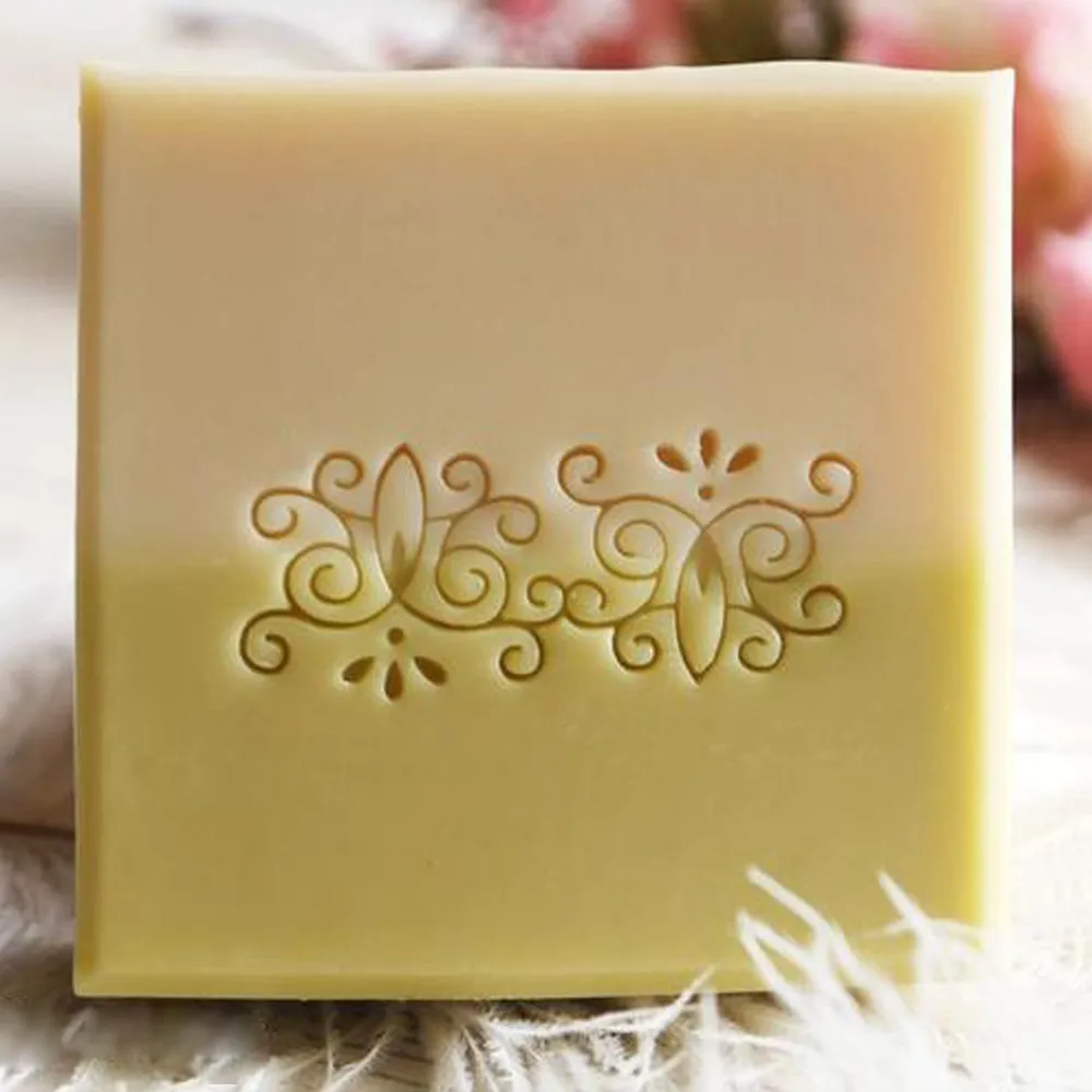 

Vine Pattern Soap Stamp Plant Transparent Stamp For Soap Decorative Tools Acrylic Custom