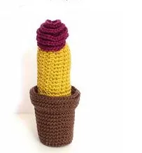 

crochet toys amigurumi rattle flower model number w43