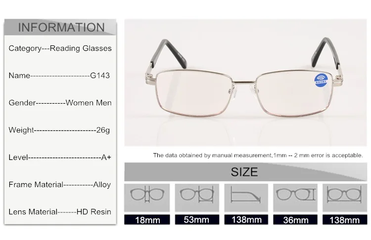 SWOKENCE высококлассные блокировки синий свет очки для чтения Для женщин Для мужчин от радиации дальнозоркостью очки катаракты