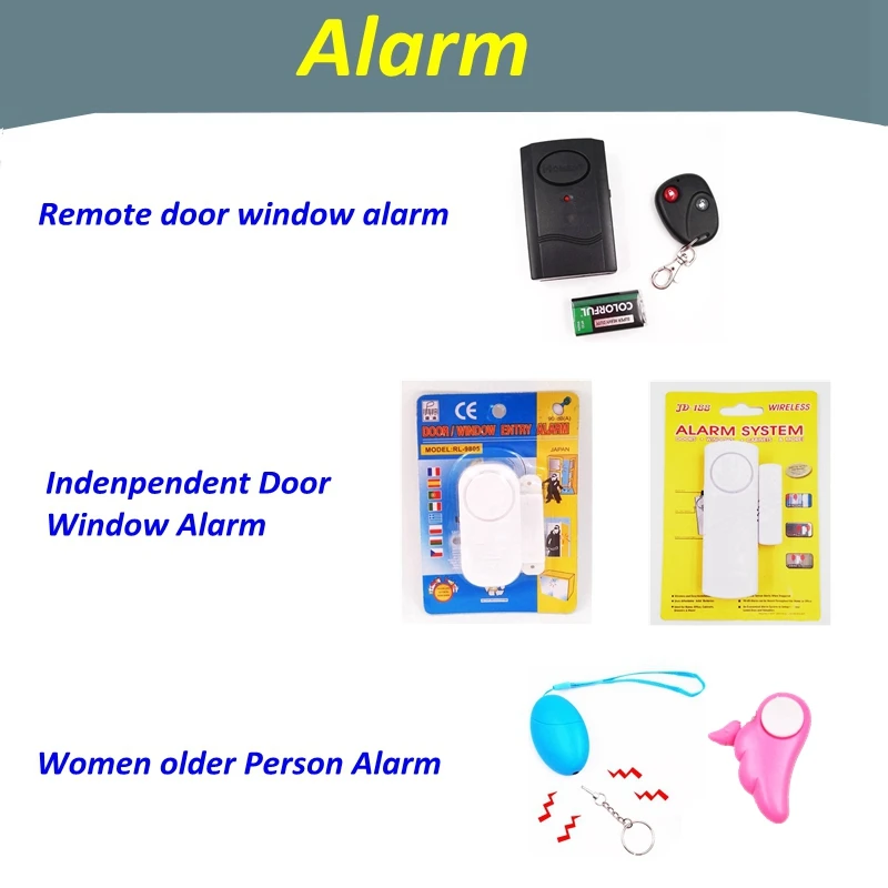 Outdoor Women Self Defense Alarm Girl Security Protect 9