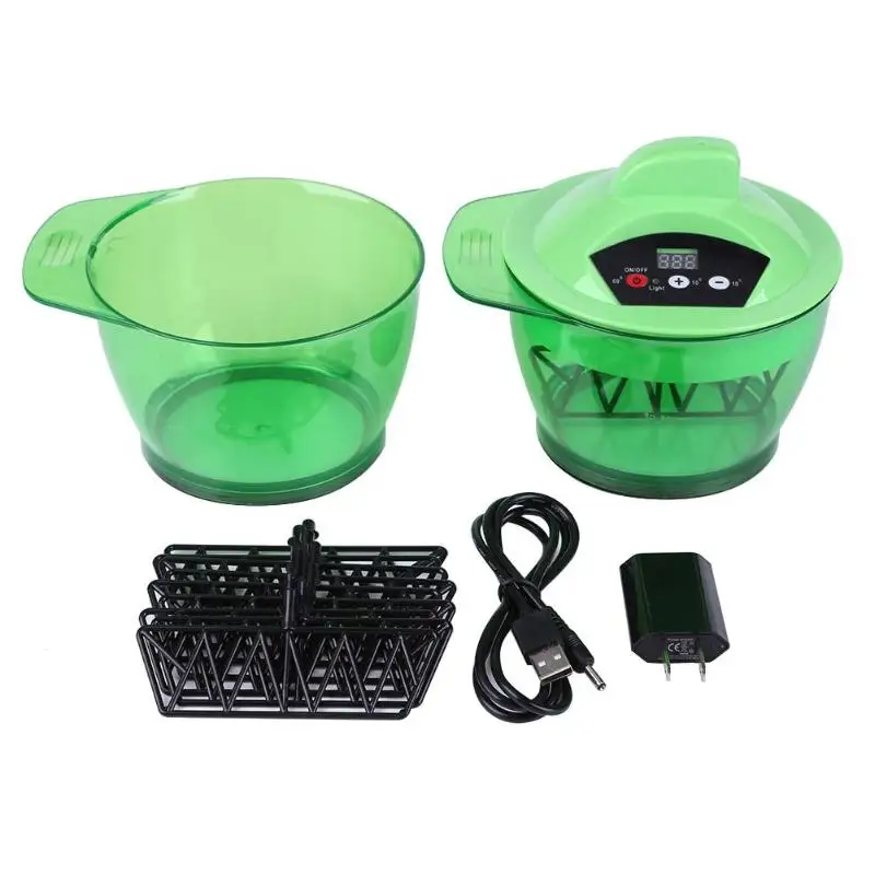 

320ml Electric Hair Coloring Bowl Automatic Hairs Cream Mixer Professional Hair Dyeing Tool