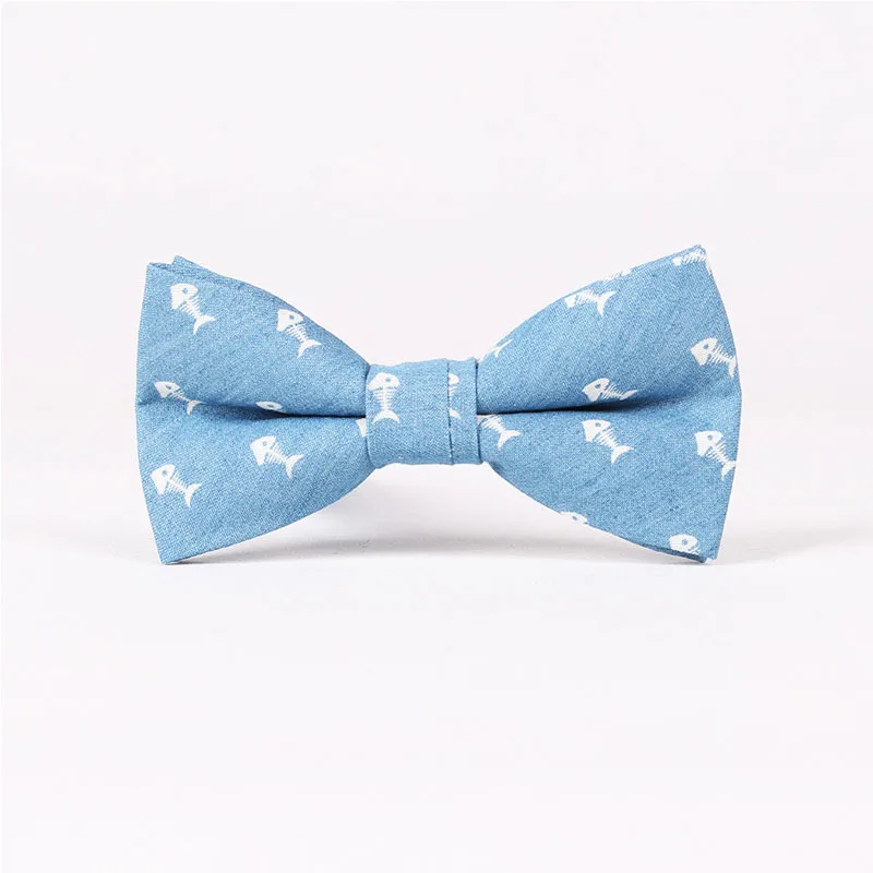 Mantieqingway галстук с принтом модный синий череп галстук-бабочка для деловые свадебные костюмы узкие галстук-бабочка Череп галстуки для мужчин - Цвет: CB008 B