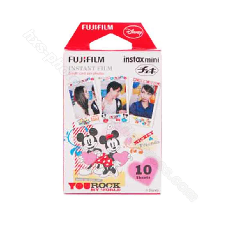 Fujifilm Instax Мини мгновенная пленка/камера ЦУМ, Мини пленка для 9 8+ 70 90 7s 7 50s 25 Share принтер SP-1 SP-2 Polariod 300 - Цвет: mickey mini film