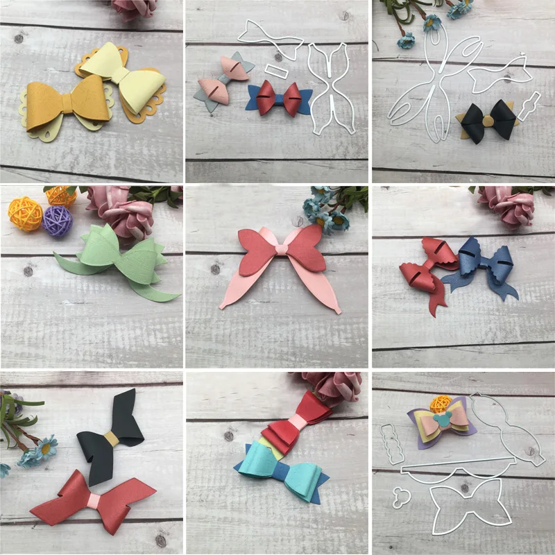 

New fashion Bow-knot DIY Cutting Dies Scrapbooking Card Album Album Embossing Dies Cut Metal Craft Template Metal steel