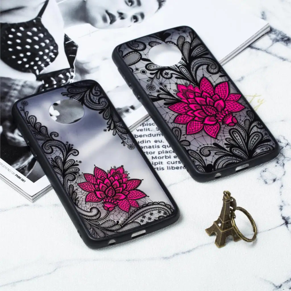 Для Motorola Moto G6 6 Plus G5 G5S чехол твёрдая ПК + ТПУ повышенной прочности и защищенности