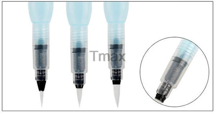 3 шт. Pentel FRH Aquash водяная Кисть ручка Акварельная Краска Ручка каллиграфическая