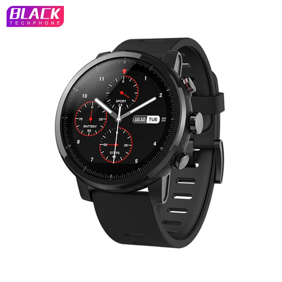 

Huami Amazfit 2 Amazfit Stratos Pace 2 Smart Watch Men with GPS Xiaomi Watches PPG Heart Rate Monitor 5ATM Waterproof