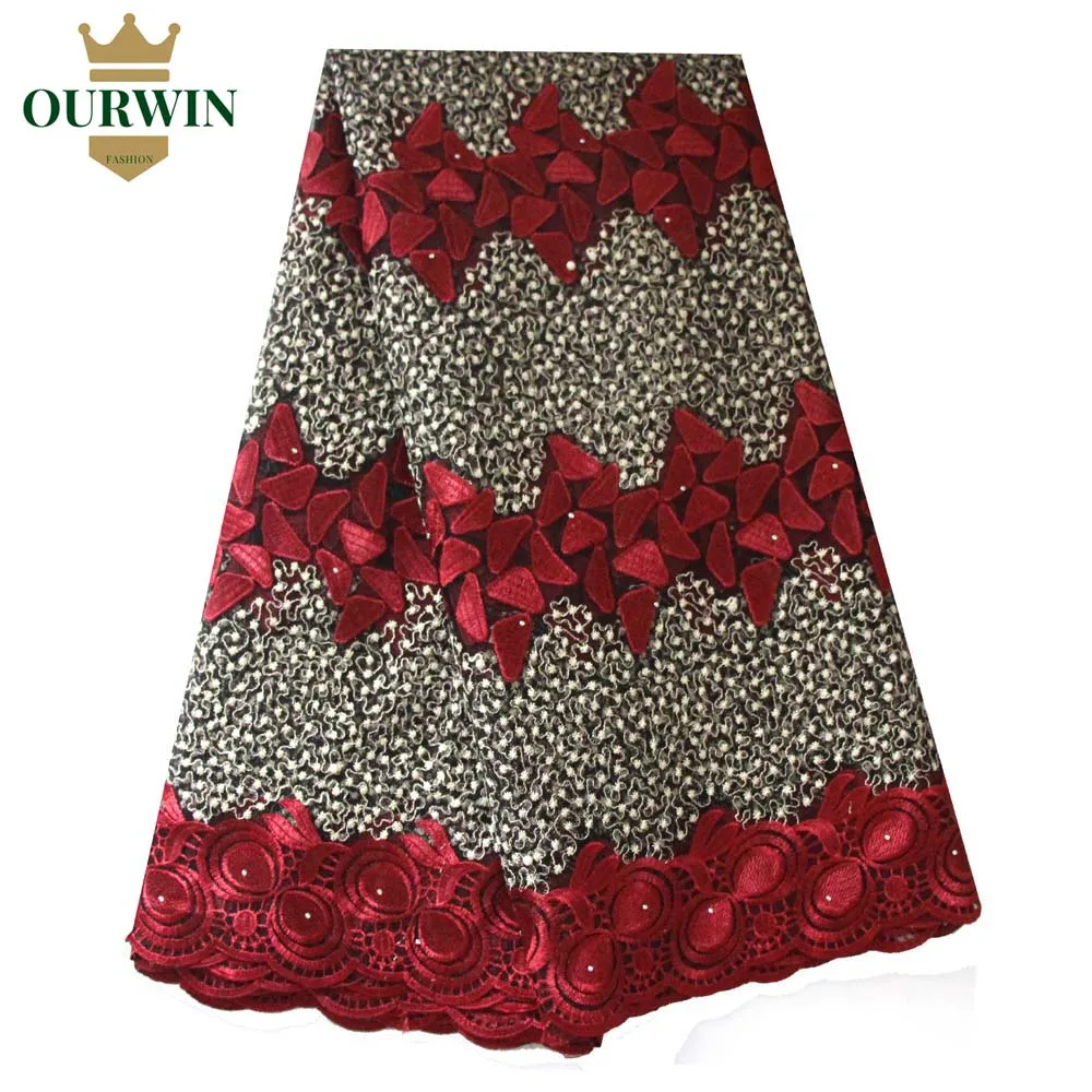 wine lace fabric 