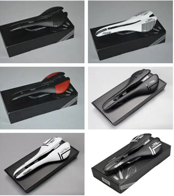 

6 Colors San Marco ASPIDE Saddle Road Bike Carbon Fiber Leather Seat Saddles Cycling Bicycle Sillin Bici Rail Bow Cushion 110g