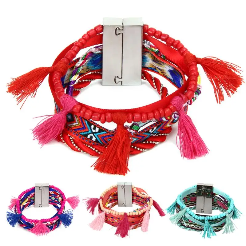 Buy Chinese Style Multi Layer Ethnic Charm Bracelets