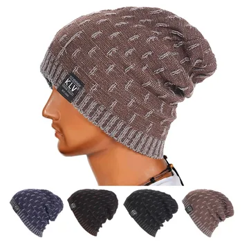 

Men Women Warm Crochet Winter Wool Knit Ski Beanie Skull Slouchy Caps Hat Outdoor Cycling Bicycle Motorcycle Skiing Sport Hat p#