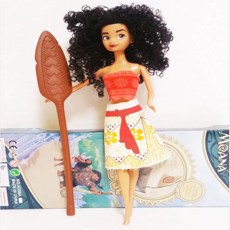

33cm Moana Princess Moana Doll Adventure Pack Action Figure Toys For Girls Birthday Gift