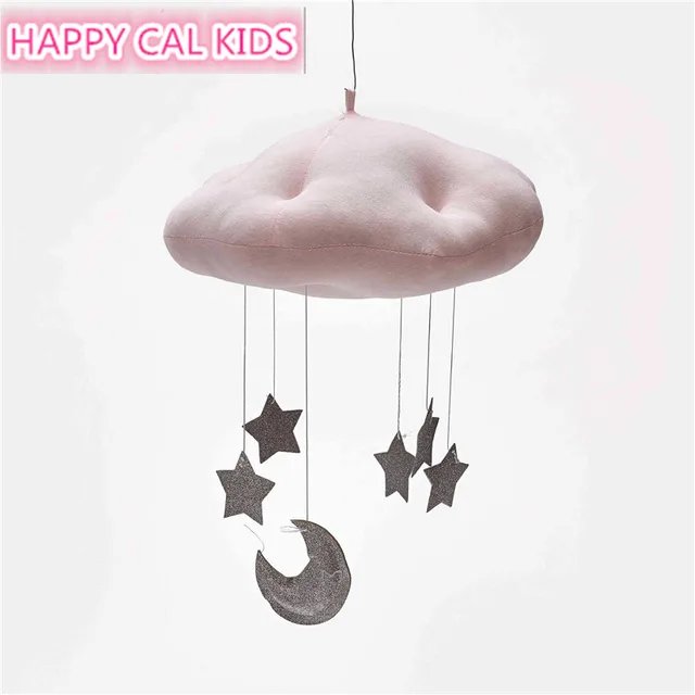 Lit Mobile En Forme De Lune Et D Etoile Blanc Et Rose Pour Bebe Et Garcon Accessoires De Decoration Pour Chambre De Petit Garcon Et Filles Livraison A Domicile Aliexpress