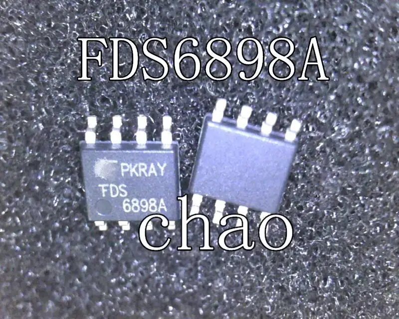 

Free shipping 20pcs/lot FDS6898A FDS6898 6898A SOP-8 new