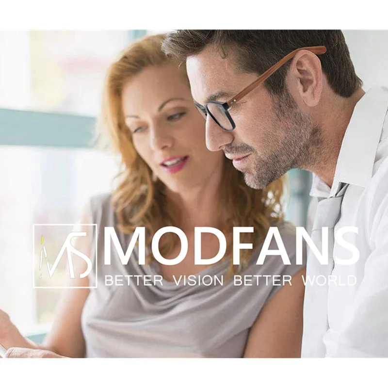 Модные очки для чтения Modfans с пружинным шарниром под дерево стильные считыватели