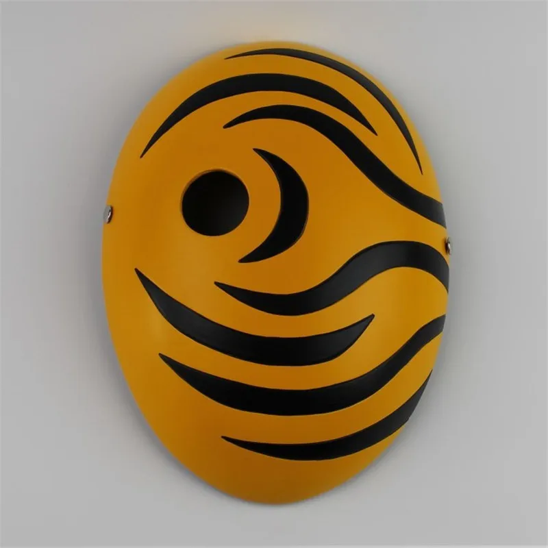 Naruto Cartoons Mask Tobi Obito Naruto Akatsuki Ninja Madara Uchiha Masquerade Cosplay Full Face Resin Cool Masks SD31 (4)