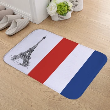 

FOKUSENT Geometric Figures Russian Argentina Germany Jamaica Flag Flannel Door Mat Custom Make Indoor Floor Bathroo Mat