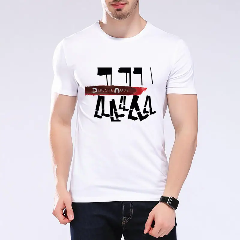 2017 Violator depeche mode t shirt creative disco compacto cd depeche mode Album playing the angel fashion printed t shirt L9k99