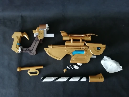 Overwatch Ana Skin Снежная Сова оружие Косплей Реплика Biotic Rifle Pro'p|Реквизит для костюмов|
