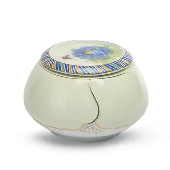 

Ceramic Cremation Urns , Handmade Ceramics, Chinese Style Cremation Urn for Human Or Pet Ashes