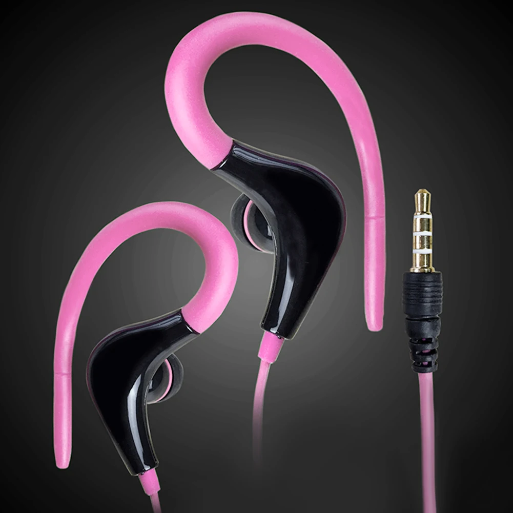 Smartphones Connect Sports Earphones 3.5mm Headphone Headset with MIC