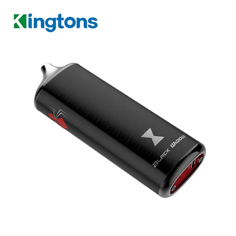  Portable Dry Vaporizer Hookah Black Widow 2200mAh Dry Herb Vaporizer Electronic Vaporizers 2in1 Vap